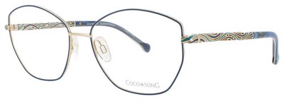 COCO SONG SURFING-DOLPHIN-CV228.02-09 Eyeglasses Eye Glasses C02 BLUE Authentic