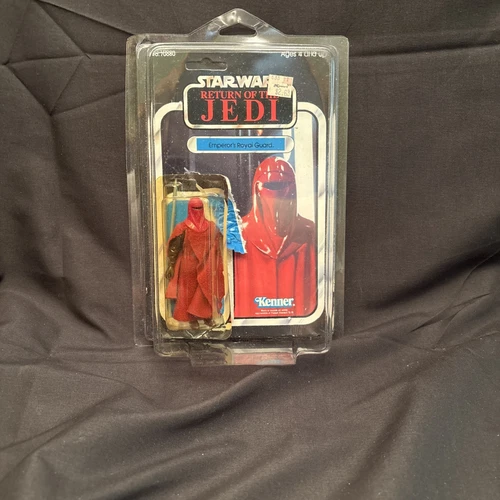 1983 Star Wars Return Of The Jedi Emperor’s Royal Guard With Original Card