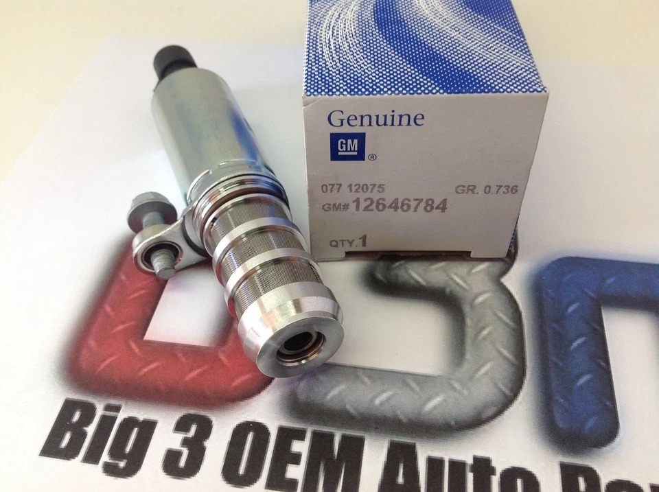 Chevrolet 2.4L Árbol de levas Posición Actuador Escape VÁLVULA SOLENOIDE Nuevo OEM Foto 2 de 3