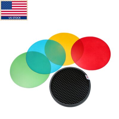 US Godox AD-S11 Color Filter Honeycomb Grid Cover Gel Pack for AD200 AD200Pro II