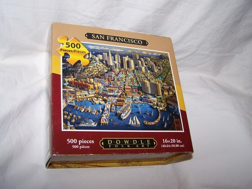 Dowdle Jigsaw Puzzle; San Francisco ~ 500 Pieces; New