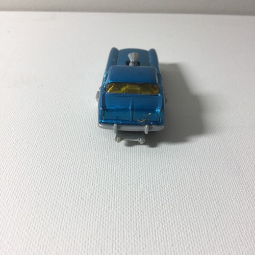 Hot Wheels Metrorail Nash Metropolitan Mettle Blue / Flames / Red Rims / Loose - Picture 7 of 10