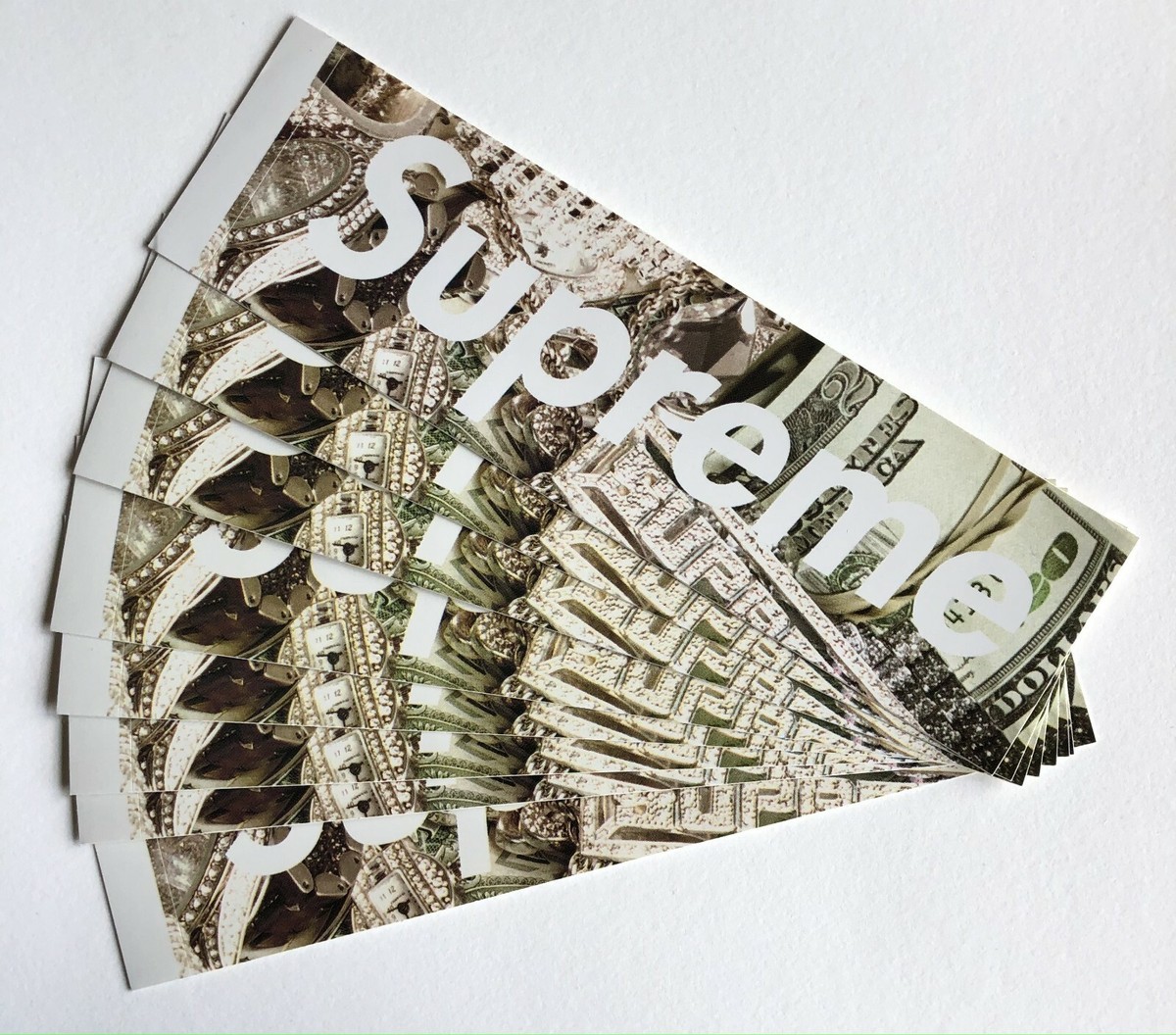 Supreme Bling Box Logo Sticker 100% Authentic SS20 Season | eBay