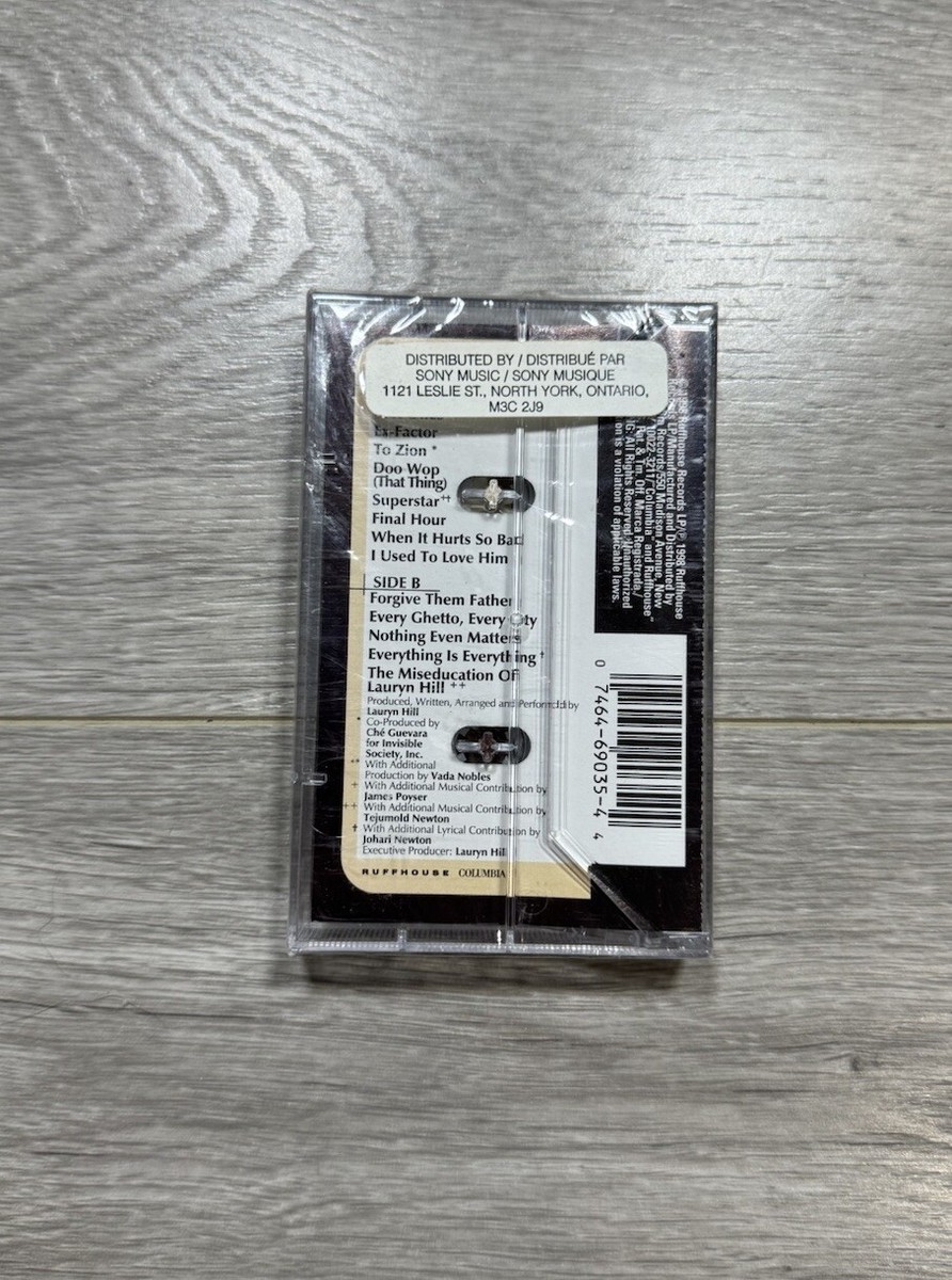 LAURYN HILL カセットテープHIPHOP The Miseducation of Lauryn Hill by Lauryn Hill (Cassette