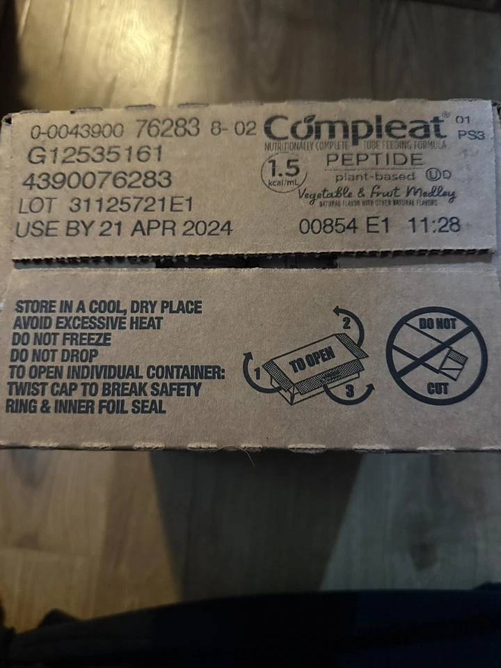 Péptido Completo 1.5 Tubo Pediátrico Fórmula de Alimentación Vegetal/Medley de Frutas Foto 4 de 4