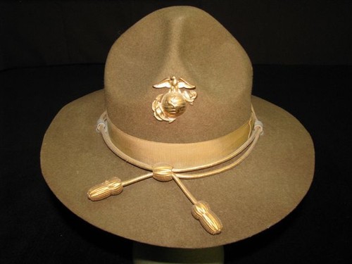 Dated 1944 Marine Corps Service Hat 