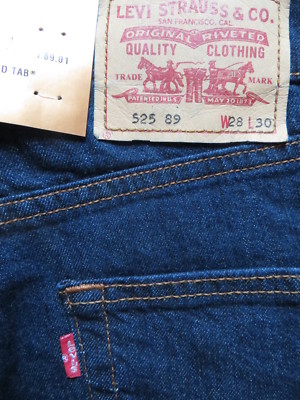 Levi's 525 Bootcut Jeans Hose W 28 /L 30, NEU ! Indigo Denim Schlaghose ! KULT !