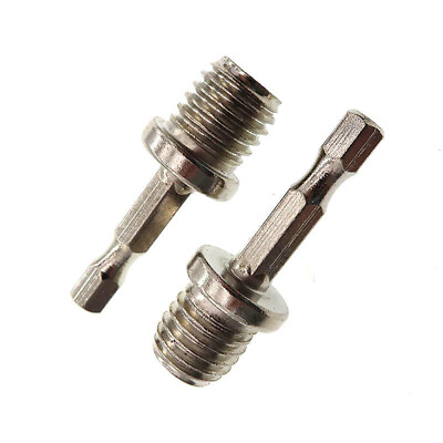 M10 M14 Gewinde zu Power Bohrer 1/4'' Hex Shank Adapter für Polieren Backing Pads