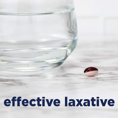 Stool Softener Laxative, Docusate Sodium 100 Mg, Softgels, for Constipation Reli - Picture 3 of 6
