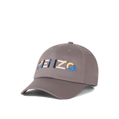 Kenzo Logo Baseball Cap FC55AC052F33 Dove Grey - BRAND NEW WITH TAG
