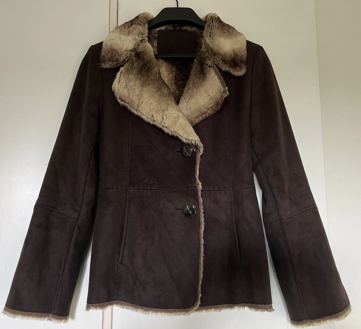 Veste Caroll Noire - Taille 36 - Occasion Très Bon état (petite Trace) - Pour Femme