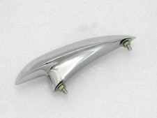 Brand New Vespa Front Mudguard Crest Chrome Plated, in Silver