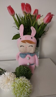 METOO Hase / Puppe Stoffpuppe Plüschtier ca. 40 cm