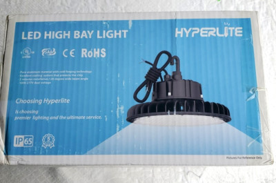 HYPERLITE LED High Bay Light 100W Lm 4000K LED UFO Light New Open Box