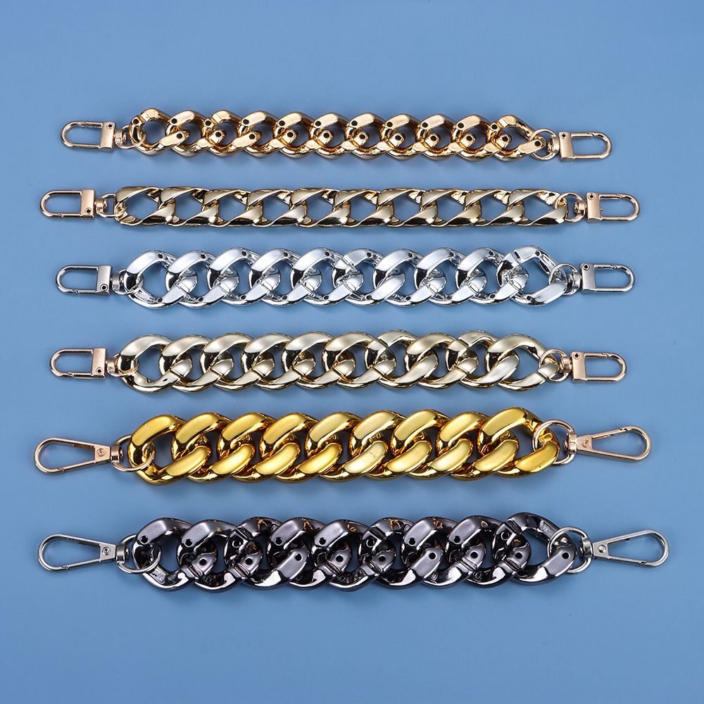 Shoe Decorations Shoe Accessories Shoelace Chain Metal Buckle