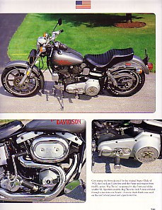 1978 Harley Davidson FXS Article Vintage Part
