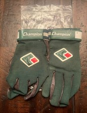 WILLIE PLESS CFL GAME USED GLOVES 2005 HALL OF FAME LB EDMONTON ESKIMOS RARE