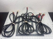 Monster Z Series Speaker Wire Left Center Right 10ft Interchangeable Lock Tips