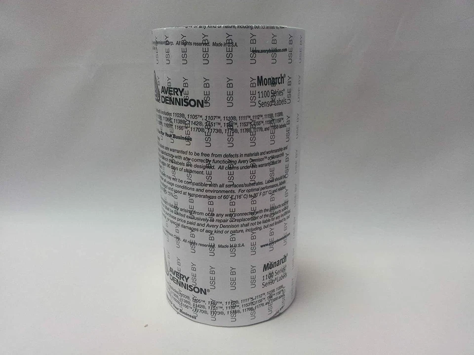 AVERY DENNISON 20.000 Monarch Paxar 1131 Preisauszeichner Etiketten VERWENDUNG DURCH Preisauszeichner
