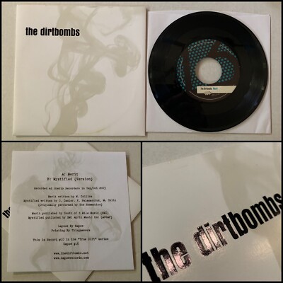 THE DIRTBOMBS Merit 7'' Black Vinyl 220-The Gories The White Stripes Romantics