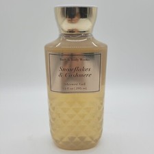 Bath and Body Works Snowflakes Cashmere Body Wash Shower Gel 10oz