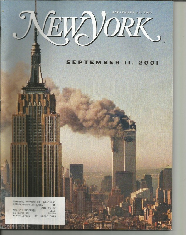 9/11 Magazines: New York  & Newsweek,  Sept. 24 2001  & New York, Oct 1, 2001