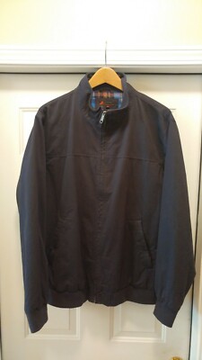 Dressmann Greeves Twill Jacket Men's 2XL - Dark Gray - Norway