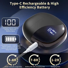 Ai Language Translation Earbuds, Translator Earbuds Real Time with APP Compat...