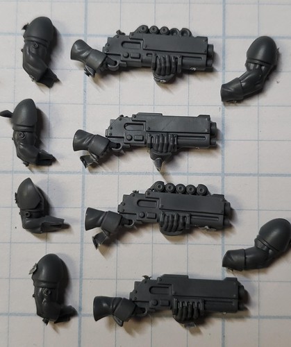Warhammer 40K: Pezzi Aggiornamento Fucile Per Templari Neri &ndash; Nuovi, Non Montati
