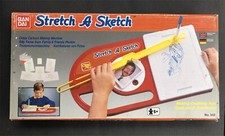 Zeichenspiel Stretch a Sketch - Trickzeichenmaschine, Karikaturen, Verzerren