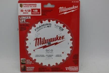 Milwaukee 48-40-0520 Wood Framing Saw Blade 5-1/2 Inch 18Tooth -Lot of 4