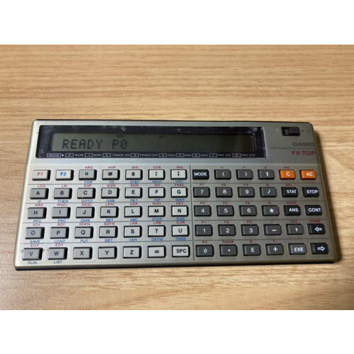 その他 CASIO - CASIO FX-702P CASIO FX-702P (Pocket Computer) With battery Program in