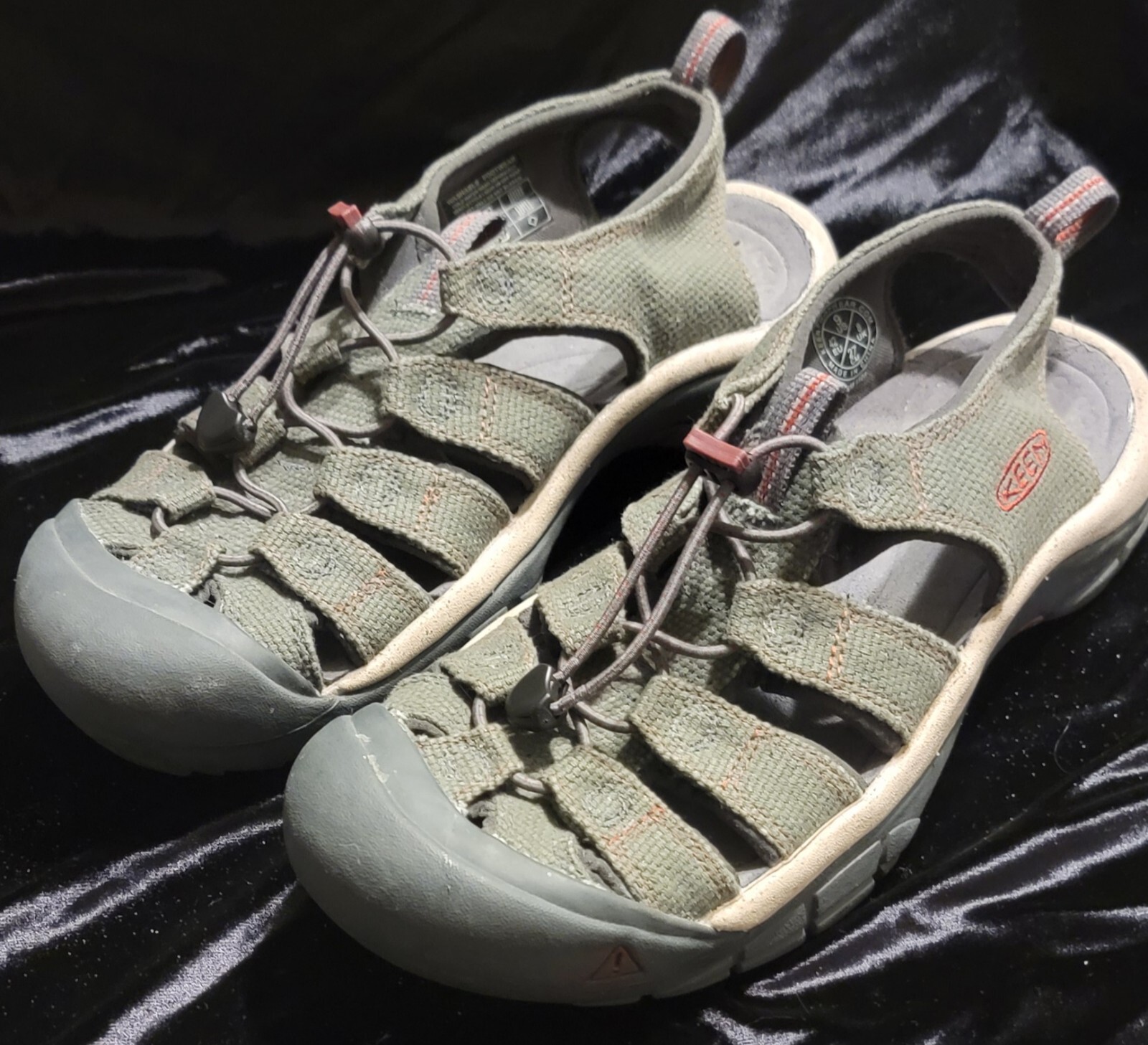 Sandali Keen donna sport acquatici impermeabili taglia 9 SM 1108 grigi outdoor escursionismo