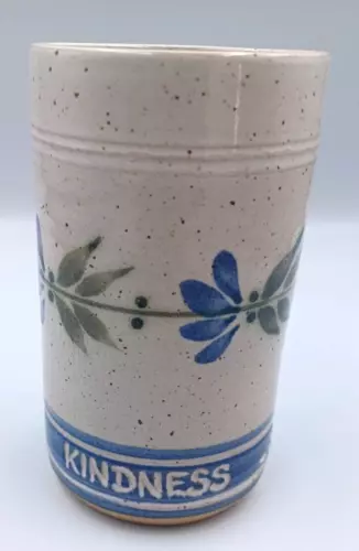 Freestone Pottery Scripture Pottery 5 " drinking tumbler Kindness 2000