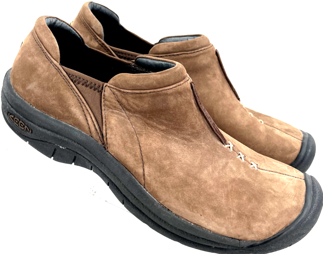 KEEN mocassino in pelle marrone slip on XT1105 scarpe divise da trekking donna 5 5