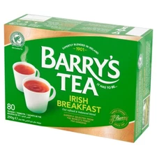 Barry's Tea Irish Breakfast Tea Bags 80 Teabags