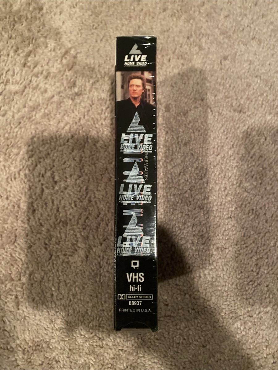 King Of New York 1990 VHS Rare (Live Home Video) Early Release
