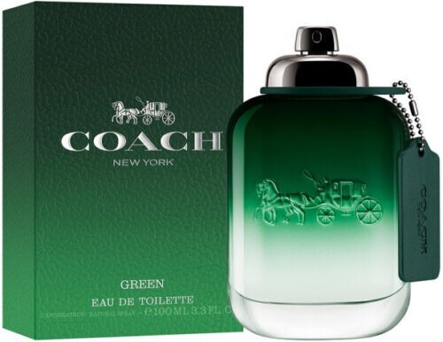 香水(男性用) Coach Green 100ML (Eau De Toilette) Coach Green 100 ml Eau de Toilette 3.3 FL oz | eBay