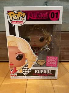 Funko Pop Drag Queens #01 Race RuPaul Diamond Collection Con Exclusive FLAWS | eBay