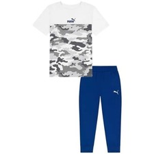 Puma Toddler Boys' 18M 2-Piece Tee Shirt and Jogger Pants Set Size 18M