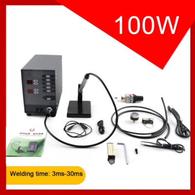 100W 110V Spot ARC Welder Automatic Pulse Argon Welding Machine For Jewelry