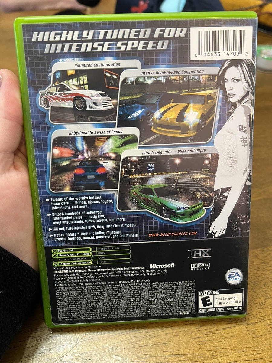 Need for Speed Underground - Xbox 14633147032| eBay