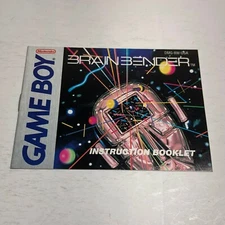 Brain Bender Instruction Booklet ONLY! (Game Boy, GB) Original Manual
