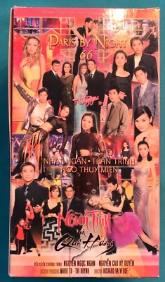 Paris By Night #66 Vietnamese Music VHS Three (3) Tapes in a