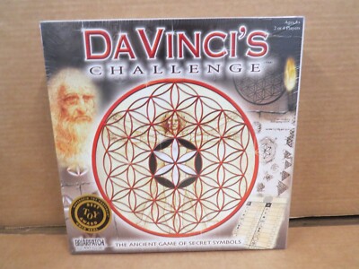 Da Vinci's Challenge The Ancient Game Of Secret Symbol 2004 Ages 8 & Up  NIB