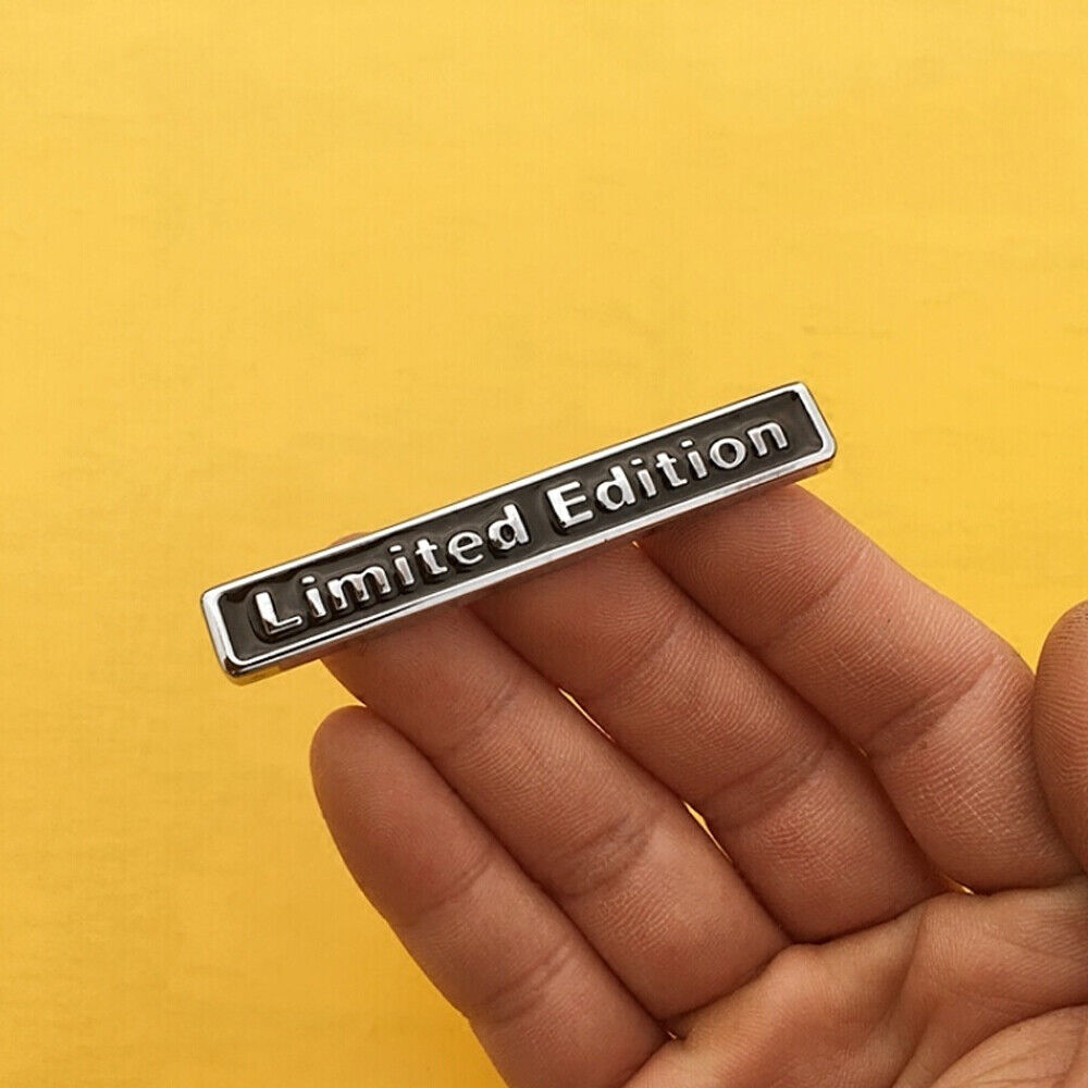 Metal Sticker Plating 3D LIMITED EDITION Logo Emblem Badge Decal Car Accessories