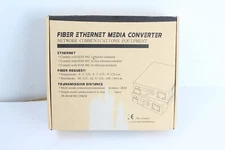 Gigabit Fiber to Ethernet Media Converter, RJ45 Port... Transceivers Single