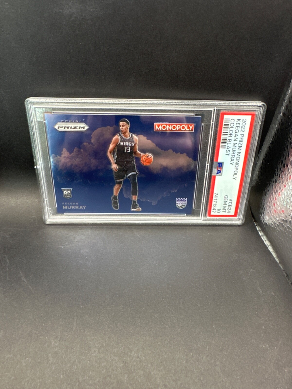 2022-23 Panini Monopoly Prizm NBA KEEGAN MURRAY Color Blast SSP RC #CB-24 KINGS