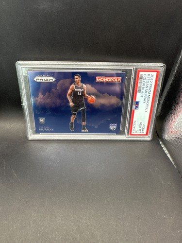 Keegan Murray #CB-24 2022 Panini Prizm Monopoly Color Blast card
