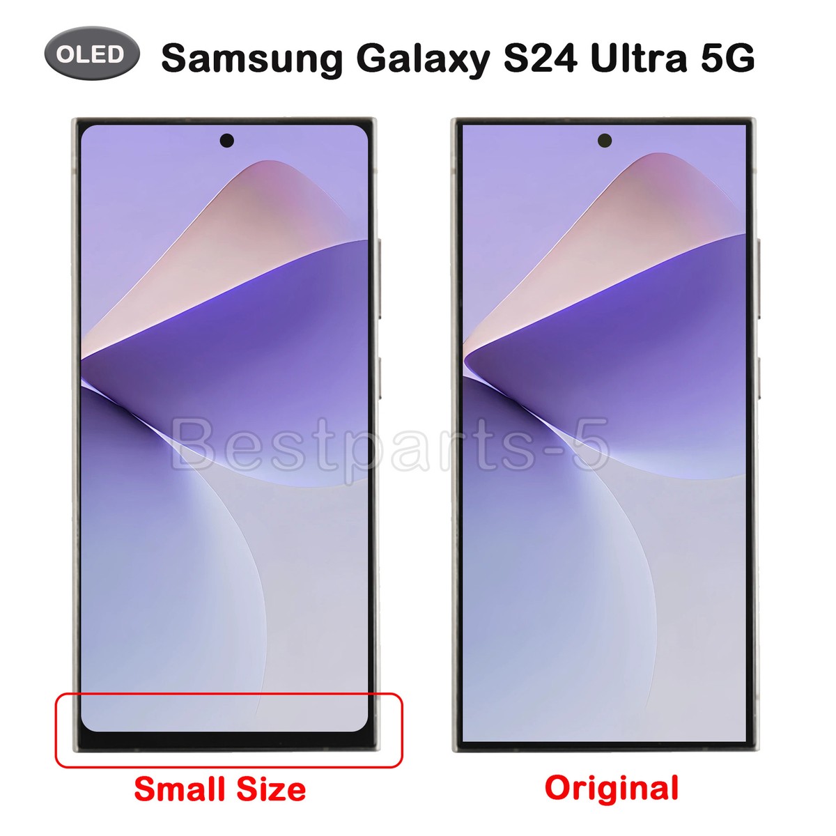 For Samsung Galaxy S24 Ultra 5G S928B/E OLED Display Screen